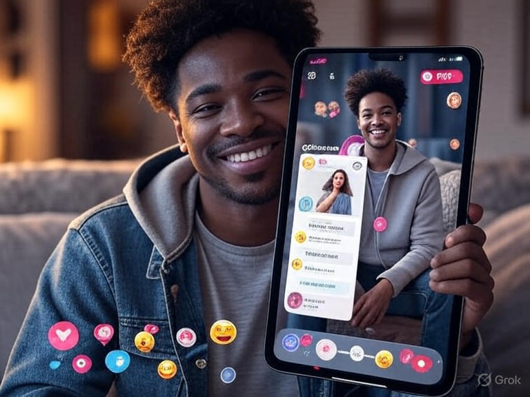 Adda Live article feature image: sparkling fireworks live streaming on best dating platform 2025